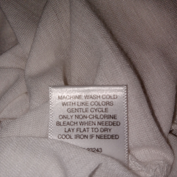 Nwt NY&Co White Draped Neck Sleeveless Top Large - Picture 3 of 9